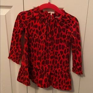 Kate Spade Toddler red print outfit
